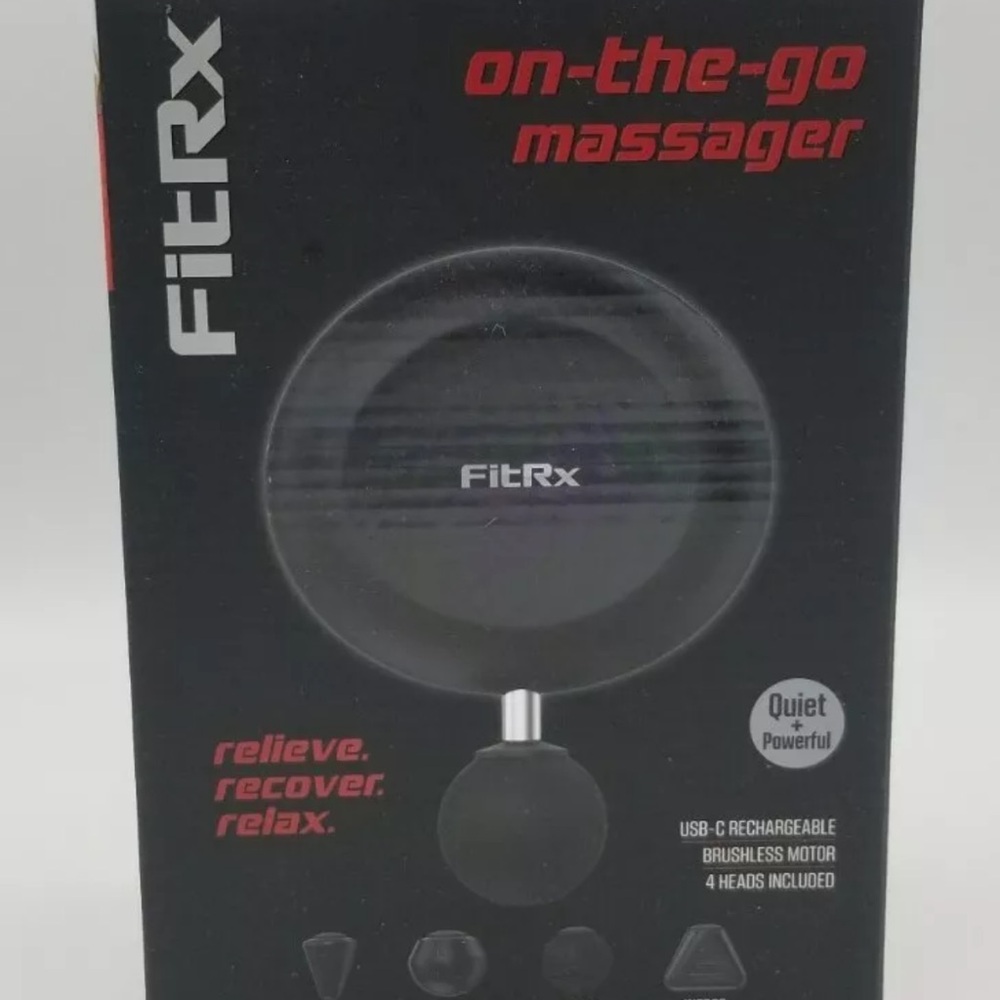 Black On-the-Go Massager